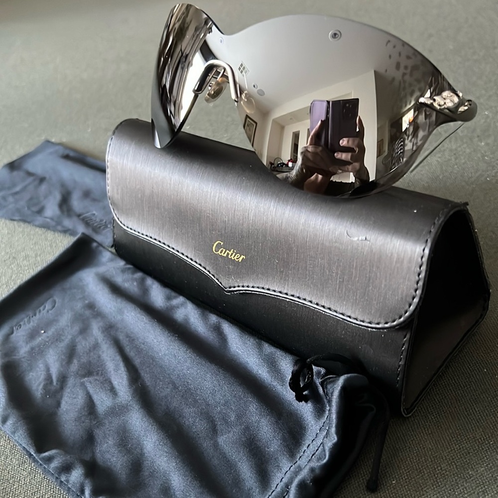 Cartier limited edition 110 panther sunglasses